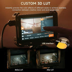 VILTROX DC-X2 2000 Nits Video Field Monitor with Rig Cage, 6 inch Touchscreen 4K HDMI in/Out On Camera Monitor with Sunshade Hood Battery, 1920X1080 HD Focus Peaking 3D Lut Full Waveform RGB Parada