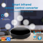 WiFi Smart IR Blaster, IR Remote Control Hub for Smart Home Automation, Infrared Universal Remote Control for TV AC AUD STB, Smart Devices Compatible with Alexa & Google Assistant