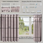 SmartWings Automatic Curtain Opener with Drapery, Motorized Vertical Blinds with Remote, Electric Closet Doors Sliding Panels Compatible with Alexa Google Homekit, 93% Blackout Pink