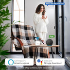Keyless Entry Keypad Smart Door Lock with Handle & Knob – Digital Deadbolt for Front, Bedroom, Office & Interior Doors, App Control for Airbnb, Guests & Kids, Easy DIY Install (No Fingerprint)