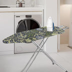 ZCFYGDX William Morris Prints Ironing Board Cover with Elastic Edge 3 Bottom Nylon Buckle Straps Breathable Resist Scorch Staining Suitable for Size-XL Iron Board House Oil Paintings Art Decor