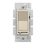 BESTTEN Matte Champagne Gold Dimmer Light Switch, Single Pole or 3-Way, Compatible with Dimmable LED, CFL, Incandescent and Halogen Bulb, 120VAC, Signature Collection, UL Listed