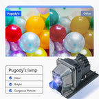 Pugody NP13LP /NP18LP Quality Replacement Projector Lamp Bulb for NEC V230 V230X V260W V260R V260X V260 V260G NP110 NP115 NP115G NP210 NP210G NP215G NP216 NP216G NP216GEDU NP-V300W V300X with Housing