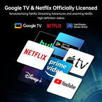 KTC 32 Inch 4K Smart Monitor with Google TV System UHD 3440x2560P Hey Google Voice Remote Netflix Licensed Dolby Audio HDR KVM Technology WiFi Bluetooth 65W PD Type C Fast Charger VESA Support