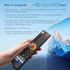 Replacement Learning Bluetooth Voice Remote Control fit for vSeeBox V3 Plus/Pro Models