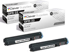 CS Compatible Toner Cartridge Replacement for Canon GPR-22 0386B003AA Black Canon 1018 1022 1023 1023iF 1023N 1025 1025iF 1025N 2 Pack