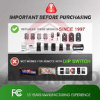 Genie Garage Door Opener Keypad & Remote GK-R G3T-R, Wireless Keyless Intellicode【10-Year-Warranty】