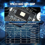Hosyond ZK-502T 100W Bluetooth 5.0 Amplifier Board with Treble and Bass Control, TPA3116D2 50Wx2, Bluetooth AMP Board for Home Passive Speakers