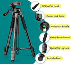JOILCAN Phone Tripod, 67" Camera Tripod Stand for iPhone iPad, Professional Aluminum Travel Tripods with Wireless Remote and Carry Bag for Cellphone Photo Video Recording Vlog