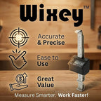 Wixey Digital Planer Gauge – Electronic Digital Readout & Thickness Measuring Tool – Accurate Calibration & Digital Dimensions – Perfect Portable Planer Accessory for Woodworking Upgrade