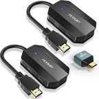 EDUP Wireless HDMI Transmitter and Receiver 4K Decode Input 1080P Output, Plug & Play, 165FT /50M Long Range Wireless HDMI Extender Low-Latency for Video/Audio to Monitor from PC/Projector/TV Box