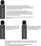 Nicama AS12 USB-C Wireless lavalier Microphone with 2 transmitters for iPhone 15 16 Type-c Android Samsung Smartphone Laptop Live Streaming YouTube TikTok (2TX+RX)