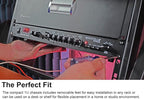 Rockville PPA53 Preamp Pro 1U Preamplifier w/Bluetooth, USB/Computer Interface, Multi-Input, High-Fidelity Audio, for Home Studio Recording & Live Sound