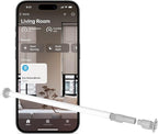 Eve MotionBlinds (Matter) Upgrade Kit for Roller Blinds – Motor to Upgrade existing Indoor Blinds, Open/Close Automatically, Control via Voice/app, Schedules & Scenes, Requires Thread Border Router