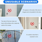 ANKOSHUN Door Window Alarm Sensors - Door Alarms for Kids Safety, Door Alarms for Home Security, for Home, Office, Store, Garage, Dorm Room, Apartment, RV, 8 Pack