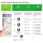 RAYZEEK Motion Sensor Light Switch, 5A, Single Pole, Ground Wire Required, OCC & VAC & Manual Selectable, PIR Infrared Motion Activated Wall Switch, UL Listed, Wall Plate Included, PC Fireproof