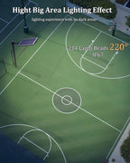 Ofuray Of-9600W Solar Street Lights Outdoor,660000Lm Solar Security Flood Lights Parking Lot Lights Commercial Dusk to Dawn, 6500k Waterproof Led with Remote Control Motion for Street,Court,Barn