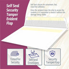W-2 Forms Blank Paper 4-Up Version NO Instructions on Back for Laser and Ink Jet Printer (Forms & Self Seal Envelopes) (50 Sets)