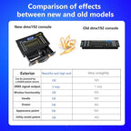CaalLogt DMX512 Controller Stage DJ Light Console Lighting Mixer Board Console Wireless DMX Transmitter Receivers Set 192 Channels for Party DJ Disco Lights Show Night DJs KTV Bars Moving Heads
