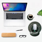 Ergonomic Mouse Pad with Wrist Support,Mouse Pad with Wrist Rest,Relieve Wrist Pain Mousepad Non-Slip Rubber Base,Mouse Pads for Desk,Computers,Laptop,Office,Home,Accessories Rug