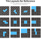 Art3d 102-Piece Backsplash Tile Peel and Stick for Stove Kitchen Bathroom Fireplace, 3in. × 6in. Stick on Subway Tile Natural Stone White