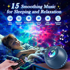 Galaxy Projector Teenage Boy Gifts for Teen Boys,15 Colors+15 White Noises Star Projector Night Light Kids Galaxy Light,Remote Bluetooth Bedroom Lights for Christmas Room Decor Gifts