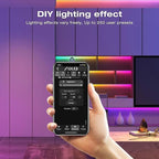 GLEDOPTO WLED Pre-Installed ESP8266 LED Strip Controller Over 100 Dynamic Lighting DIY WiFi APP Control 800 IC RGB IC for WS2812B WS2811 SK6812 TM1814 WS2813 WS2815 Addressable FCOB LED Light Strip