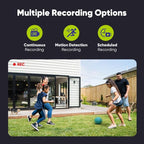 SANNCE 8CH 1080P Security Camera System DVR and 4x2.0MP Indoor Outdoor IP66 Weatherproof Bullet CCTV Cameras with IR 100ft Night Vision LEDs, Easy Remote Access,Home Surveillance System（1TB HDD）