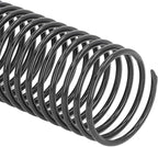 18 Pcs Plastic Spiral Binding Coil, 4:1 Pitch, 38mm Diameter, Reusable, Up to 310 Sheets High Capacity Binding Coil, for A4 Paper, Documents, Business