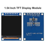 XIITIA 2pcs 1.54" SPI TFT LCD Display Module 240x240 RGB LCD Screen 3.3V ST7789 Drive SPI Interface 8pin Full Color for Arduino DIY