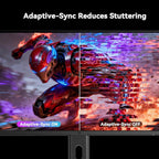 KTC 24.5 Inch 240Hz Gaming Monitor, FHD 1080p Fast IPS Computer Monitor, 1ms with Adaptive-Sync, HDR400, HDMI x2, DPx1, VESA Mount, Tilt/Pivot/Height Adjustment, H25T7-3