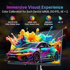 KTC 27 Inch 4K Gaming Monitor, Dual Mode UHD 160Hz & FHD 320Hz, Fast IPS, HDR400, Adaptive Sync, 90W Type-C, HDMI 2.1 & DP 1.4, Height Adjustment PC Monitor, VESA, KVM Support, H27P6
