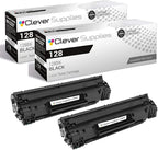 CS Compatible Toner Cartridge Replacement for Canon 128 3500B001AA Black FaxPhone L100 L190 i-SENSYS MF4410 MF4450 MF4550D MF4580DN MF4570DN MF4570DW 2 Pack