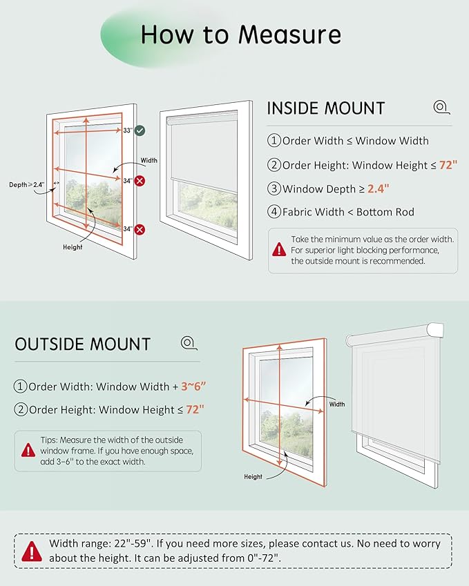 Yoolax Motorized Blinds App Control, Light Filtering Motorized Shades for Windows, Cordless Automatic Roller Shades for Bedroom Living Room Office(Light Filtering Jacquard Gray, 27" W x 72" H)
