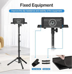 Facilife Projector Stand - Adjustable Height 22 to 63 Inches, Tripod for Laptop & Projector, Outdoor Movies