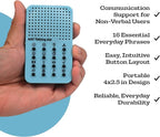 AAC Non Verbal Communication Device for Autism, Speech Therapy, & Stroke Rehab, Tools for Autism Talking Aids with 16 Phrases - Autistic Toys for Kids and Adults
