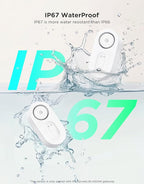 GoveeLife Water Leak Detector 3 Pack with 105dB Adjustable Alarm, Water Alarm with Dual Sets Sensor Probes Leaks and Floods. Suit for Home, Basement, and Kitchen(Cannot Connect to Wi-Fi Directly)
