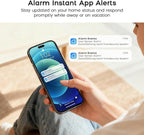 Security Systems for House,Wireless Alarm System with WiFi+GSM/4G,App Alerts & Auto Alarm Dial,Door/Window Alarms Motion Sensors Remote Control,Smart Life Tuya APP,NO Monthly Fees
