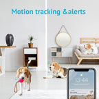 LaView Security Cameras 2k with Color Night Vision, 4MP Cameras for Home Security with Motion Detection, Two-Way Audio, Indoor WiFi Camera for Baby/Pet, Alexa, USA Cloud Service,Black