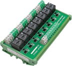 Good BNTai 8 Channel Interface Relay Module 12VACDC 24VACDC 110VAC 230VAC DIN Rail Panel Mount Automation PLC Board (8Channel ACDC24V)