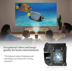 EL PLP68 Replacement Projector Lamp Bulb Compatible with EPSON EH-TW5900 EH-TW5910 EH-TW6000 EH-TW6000W EH-TW6100 H421A H421B H421C H421F H503B, PowerLite HC 3010/HC 3010e/HC 3020/HC 3020e Projectors