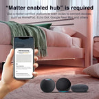 GLEDOPTO Matter RGBCCT LED Controller 20A Current Max for PWM Analog LED Strip Light APP Voice Control RGBW RGB Dimmable Work with Homekit Google Amazon Echo Alexa (Matter Hub Required)