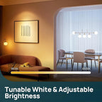 Linkind Matter Smart Bulbs, E12 Led Bulb Works with Alexa/Apple Home/Google Home, Smart Light Bulbs, WiFi Candelabra B11 Bulbs, RGBTW Color Changing Light Bulb, 2.4Ghz WiFi Bulb, 470 LM 2 Pack