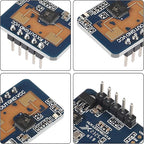 XIITIA 1pc LD2410C Human Presence Radar Sensor Module HLK-LD2410 Sensor Module LD2410 Millimeter Wave Radar Sensor Module Non Contact 24GHz ISM Band Serial Port IO Level Output