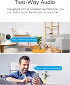 VSTARCAM Inside Cameras for House, 1080P with 5X Zomm, 360° Pan-Tilt, Color Night Vision, Motion Detection, Real-time Alerts, 2-Way Audio, Compatible with Alexa, Cloud & SD Card Storage(up to 256GB)