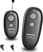 Camera Remote Control Wireless Shutter for Canon EOS RP, R6, ROS RP, Rebel T6, T7, T5, T3, SL2, 5D Mark II, 5d Mark iii, 5d Mark iv, 6D Mark II, 7d Mark ii, 7D Series, 5D Series; for Fujifilm X-T3
