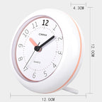 OSTAR Waterproof Bathroom Shower Clock, Analog Quartz Clock Hanging Stand Dual Purpose, One AA Battery Operated 4.72 inch Round Size