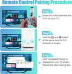 Voice Remote for Samsung Smart TV Remote Control Replacement, Universal for Samsung Remote Control (BN59-01330H / RMCSPR1AP1) for Frame Crystal UHD QLED QLED QN Smart TVs