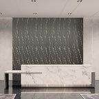 Art3d 8-Pack WPC Slat Panel for Interior Decor, Decorative Fluted Accent Wall Covering for Living Room Bedroom TV Background Office, 96 x 6 Inch - Granite