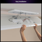 Philips Hue Datura Smart Ceiling Panel (Rectangular 11.81in x 47.24in) White & Color Light, Bluetooth Compatible,Voice Control with Alexa, Apple Home & Google Assistant